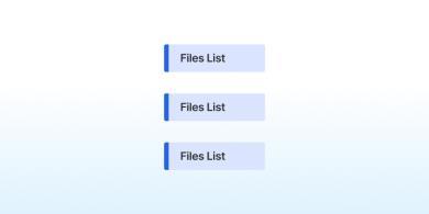 an image of files list component